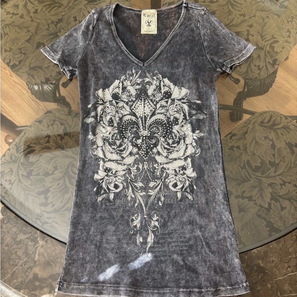Vocal Charcoal Graphic Tee